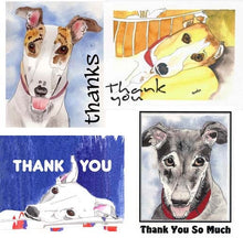 Load image into Gallery viewer, Greyhound Thank You Cards Assortment
