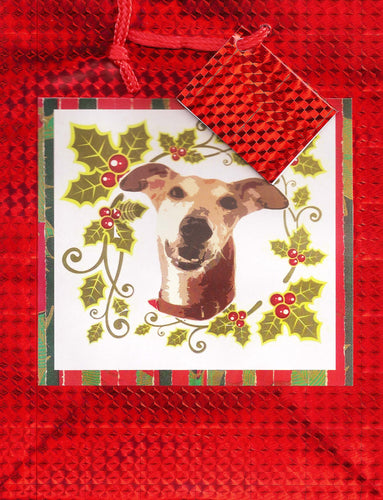 Greyhound Gift Bag and Notecard