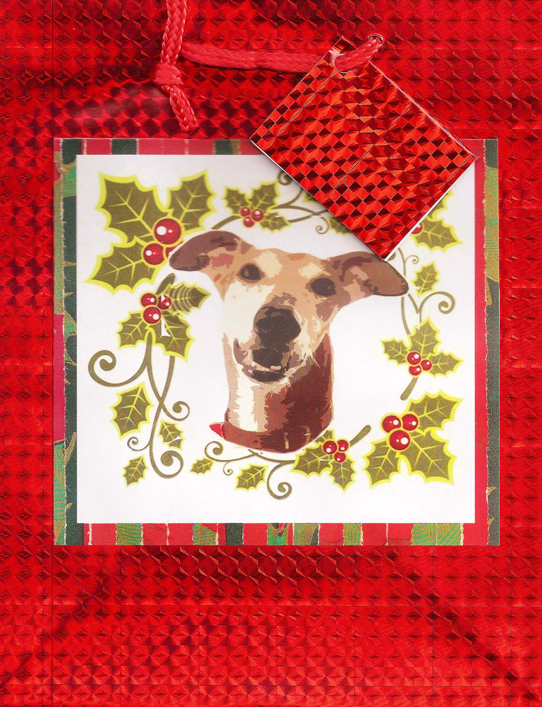 Greyhound Gift Bag and Notecard