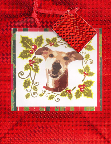Greyhound Gift Bag and Notecard