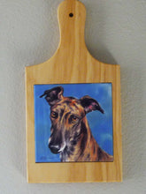 Load image into Gallery viewer, Greyhound Cutting Board
