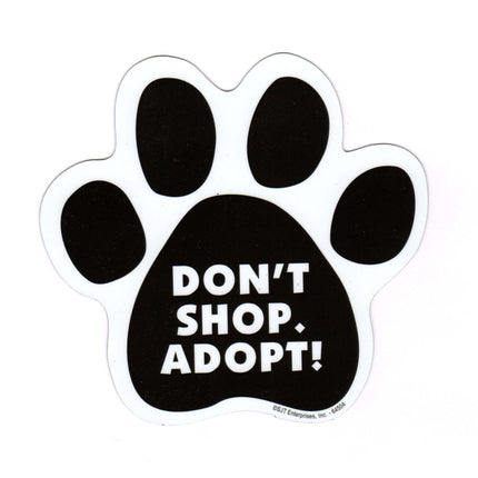 Don't Shop Adopt Dog Magnet