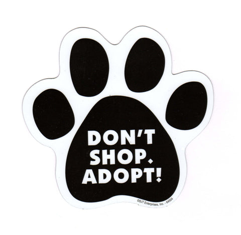 Don't Shop Adopt Dog Magnet