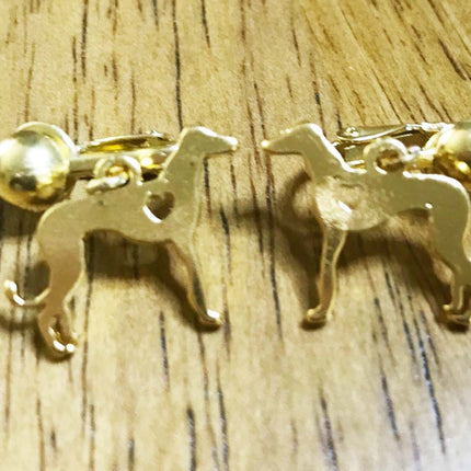 Greyhound Clip On Earrings