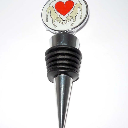 Greyhound Bottle Stopper