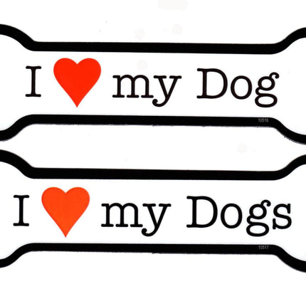 I <Heart> My Dog or Dogs Bone Magnet