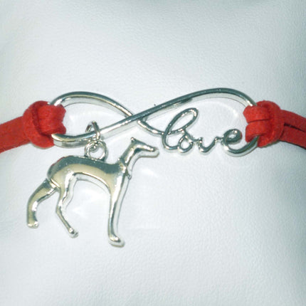 Greyhound Infinity Love Bracelet