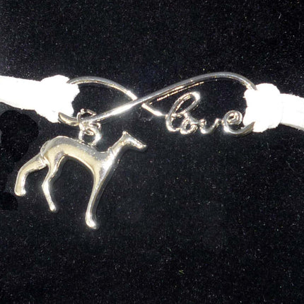 Greyhound Infinity Love Bracelet