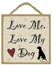 Load image into Gallery viewer, Wood Dog Sign
