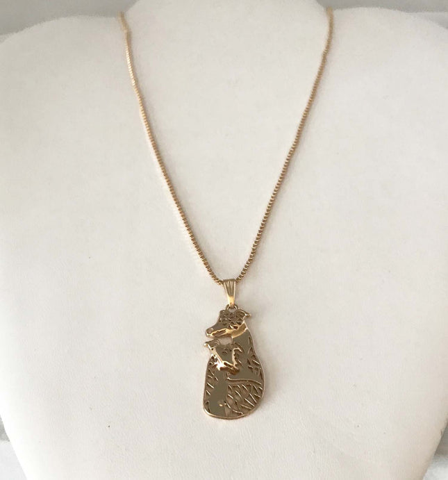 Greyhound and Whippet Necklce