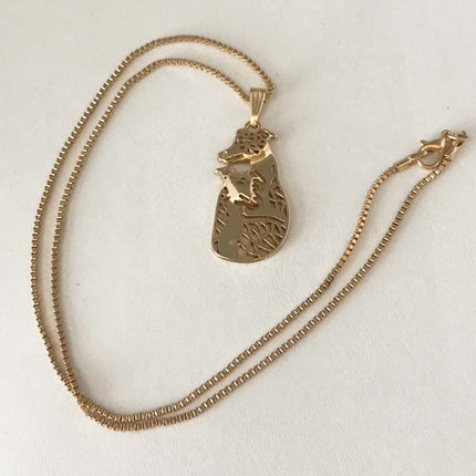 Greyhound and Whippet Necklce