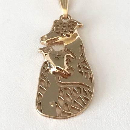 Greyhound and Whippet Necklce