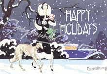 Load image into Gallery viewer, Greyhound Christmas Cards
