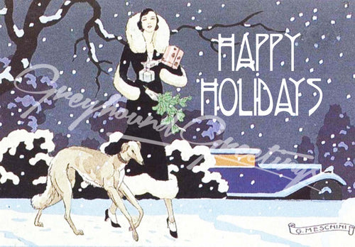 Greyhound Christmas Cards