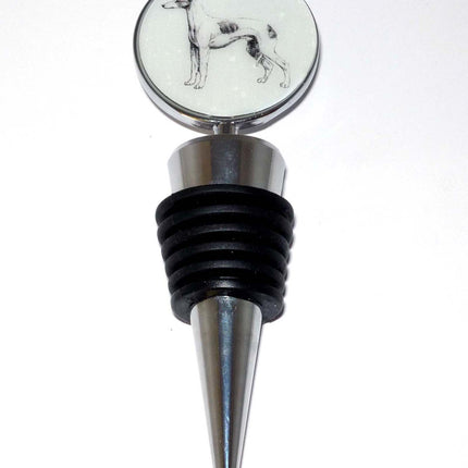 Greyhound Bottle Stopper