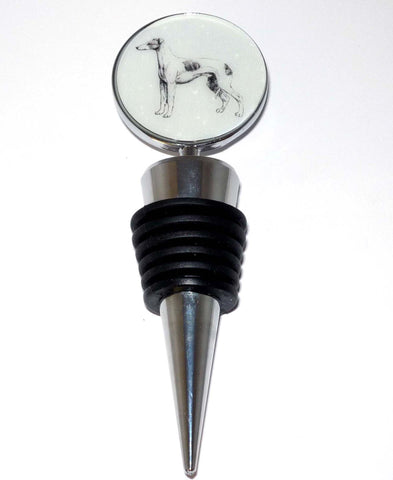 Greyhound Bottle Stopper