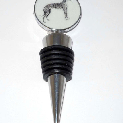 Greyhound Bottle Stopper