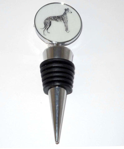 Greyhound Bottle Stopper