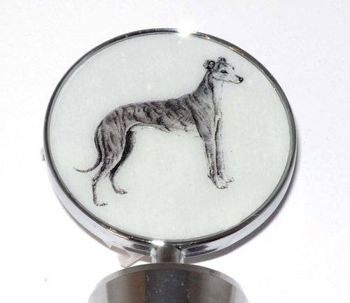 Greyhound Bottle Stopper