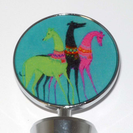 Greyhound Bottle Stopper