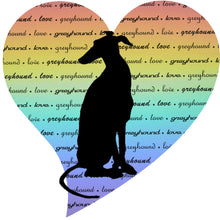 Load image into Gallery viewer, Greyhound Love Note Cards Whippet Galgo Dog Series III
