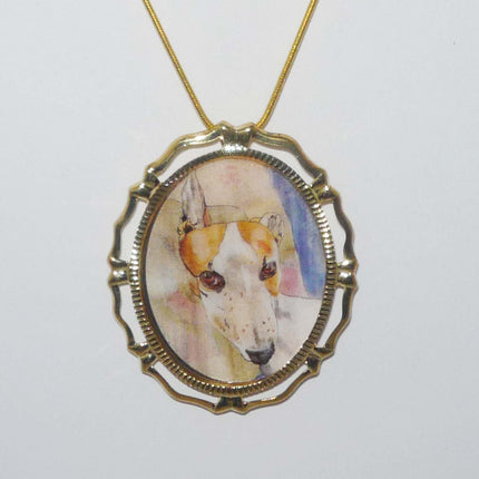 Greyhound Combo Pin Pendant