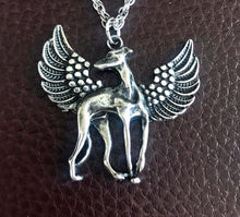 Load image into Gallery viewer, Winged Greyhound Memory Necklace
