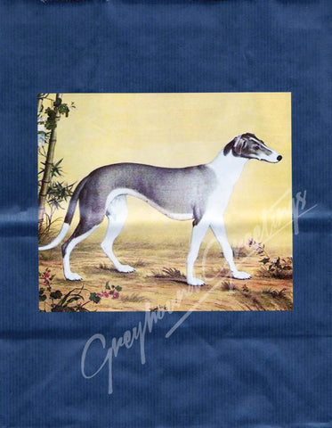 Greyhound Gift Wrap Bag
