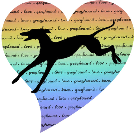 Greyhound Love Note Cards Whippet Galgo Dog Series III