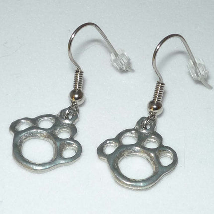 Pawprint Earrings