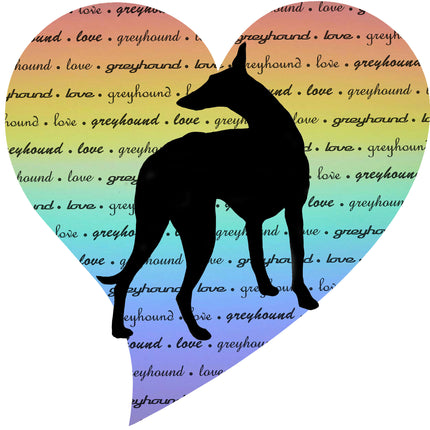 Greyhound Love Note Cards Whippet Galgo Dog Series III