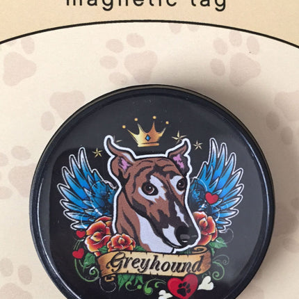 Greyhound Tagnet Magnet