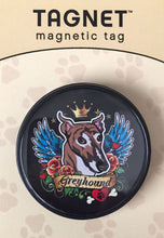 Load image into Gallery viewer, Greyhound Tagnet Magnet
